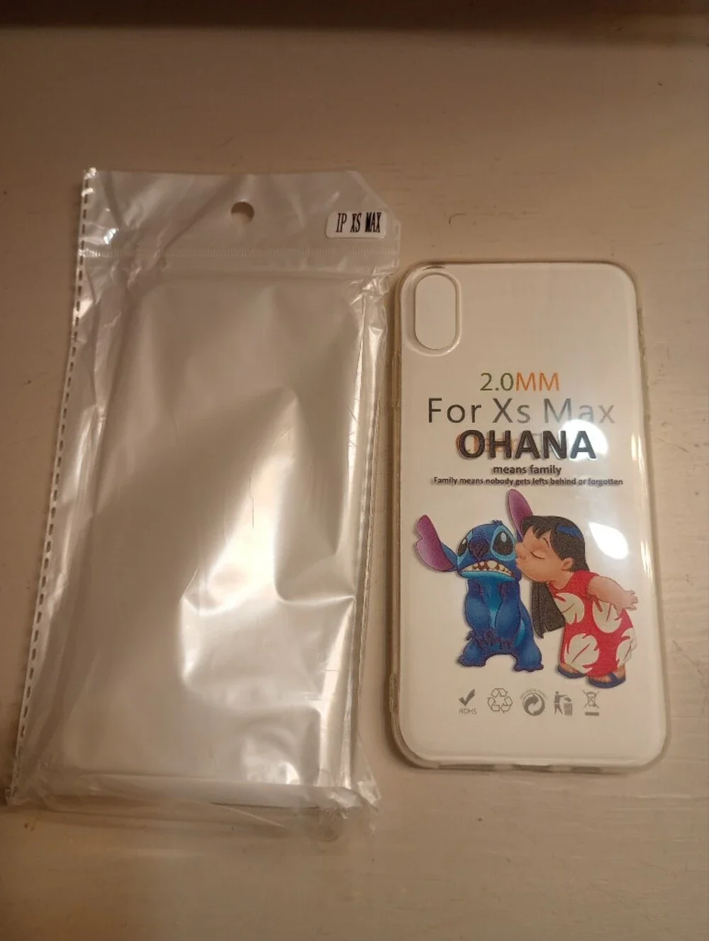 iPhone XS Max Ohana Lilo & Stitch Phone Case New In Package